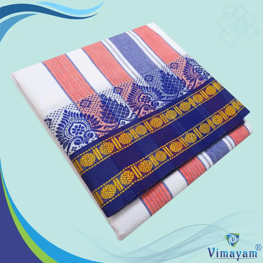 Plain udraj vaishnava dhoti special quality - Vimayam Dhoties