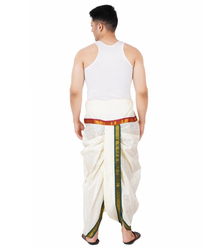 MayilKan Readymade Panjagajam Pocket Dhoti - Image 4