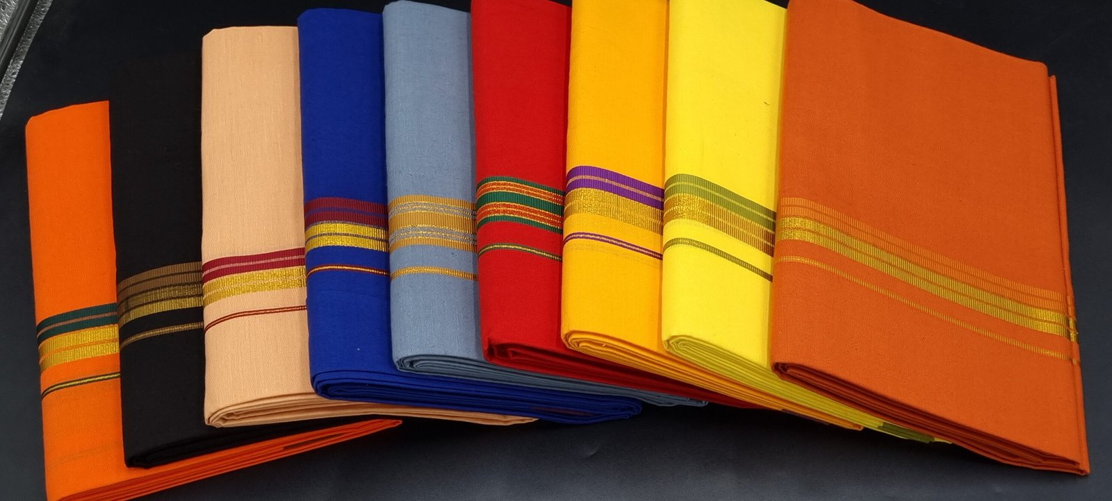 2 Meter Colour Dhoties
