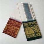 Thiruman Designed Jaquad 10" Border Best Quality Dhoti - Image 2