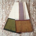 Udraj Designed 8" Border Best Quality Dhoti - Image 2