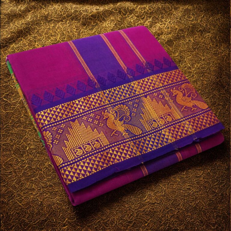 Purple cotton