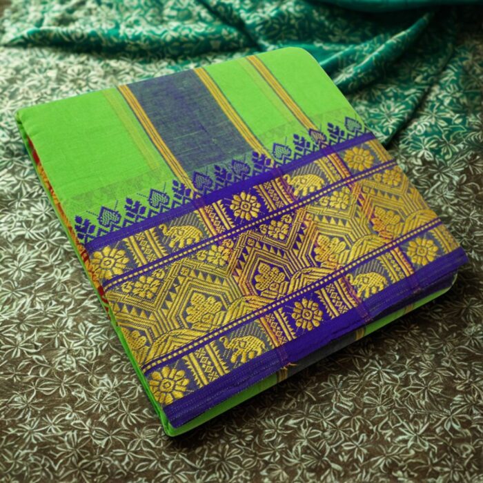 Parrot Green Cotton