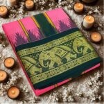 Light Rose color Karishma silk