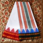 Vaishnava Dhoti Pure Cotton with temple Border Best Quality - Image 2