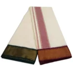 16 Kan MayilKan Border Half White Dhoti - Image 2