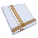 1 Inch Gundanji Mustard Border Dhoti