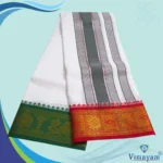 Jaquad White Vaishnava Dhoties - Image 2