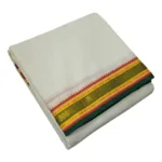Udraj Designed 2 Inch Border Dhoti