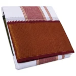 32 Kan MayilKan Border White Dhoti