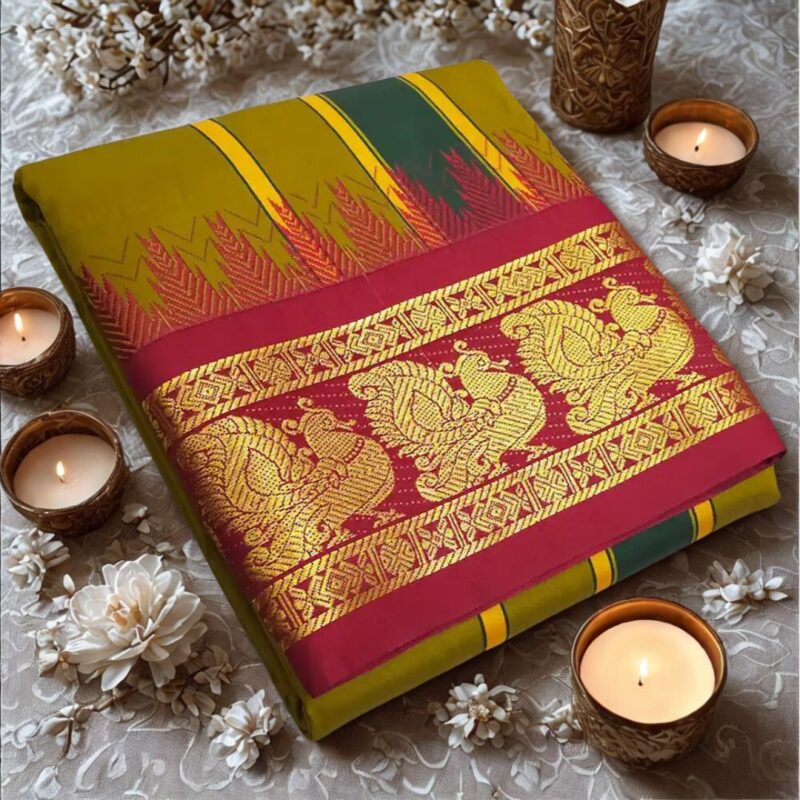 Zari Gold Color Karishma
