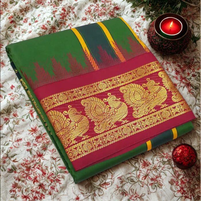 Dark Green Color Karishma