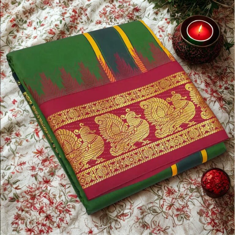Dark Green Color Karishma