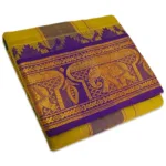 Golden Brown colour dhoti 8 Inch