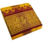 Mango Colour Dhoti 8 Inch