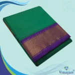 Green Colour Art Silk MayilKan Colour Dhoti