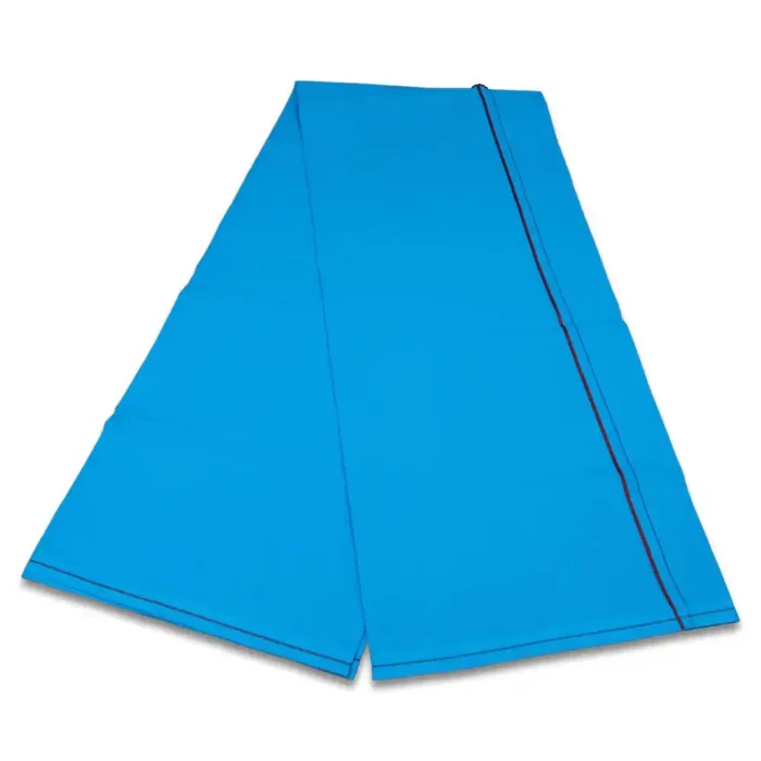 Anandha Blue Color Mild Border Cotton Lungi/Dhoti - Image 2