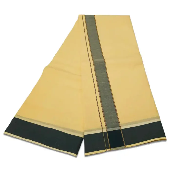 Sandal Colour Dhoti 2 Inch Gundanji Fine Quality - Image 2