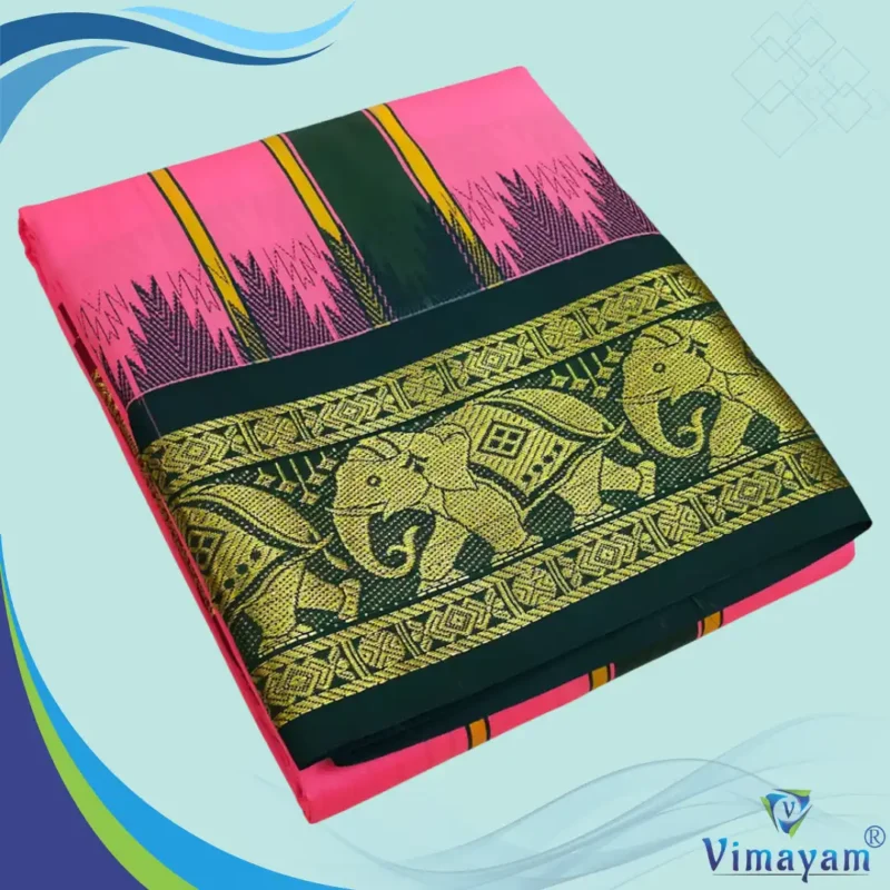 Light Rose color Karishma silk