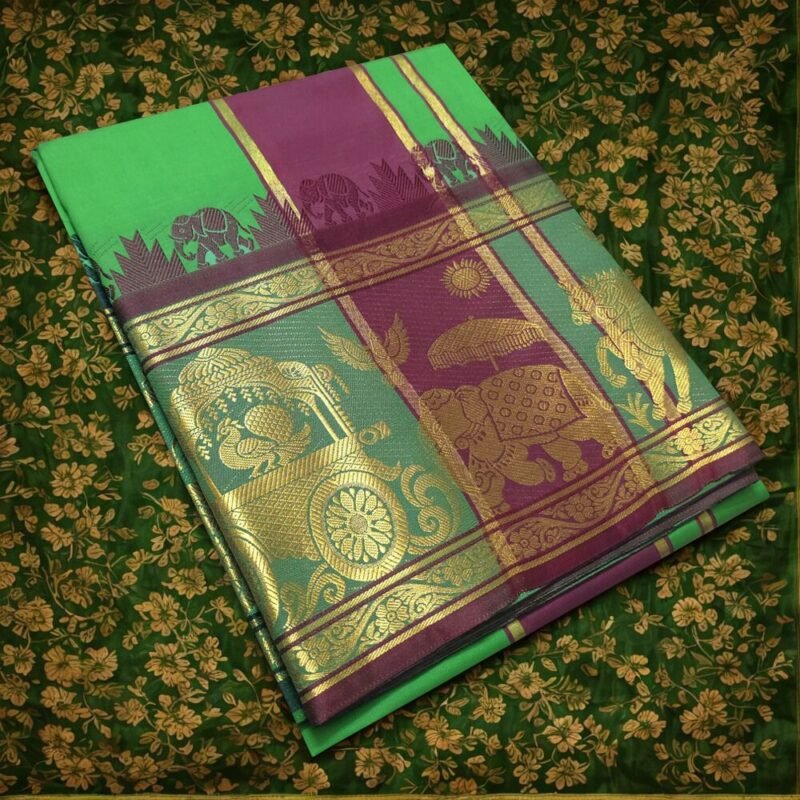 Parrot Green Colour Karishma