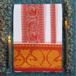 peacock designed embose