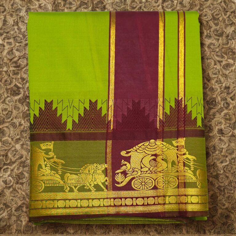 Electric Green Soft Silk