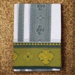 Dual Peacock Design Embose
