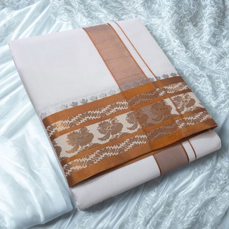 Copper Zari Border
