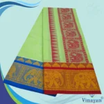 Premium Embose Cotton Colour Dhoti with Towel 9X5 - Image 2