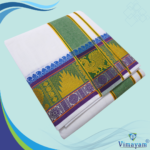 Pyramid Peacock Pure Cotton Dhoti Premium Quality